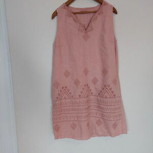 Artisan NY 100% Linen Dress Size Large
